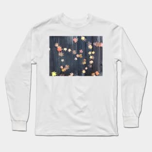 The Path Forward is Paved with Leaves of Glorious Fall Color Long Sleeve T-Shirt